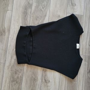 Cut-Out Knit Top